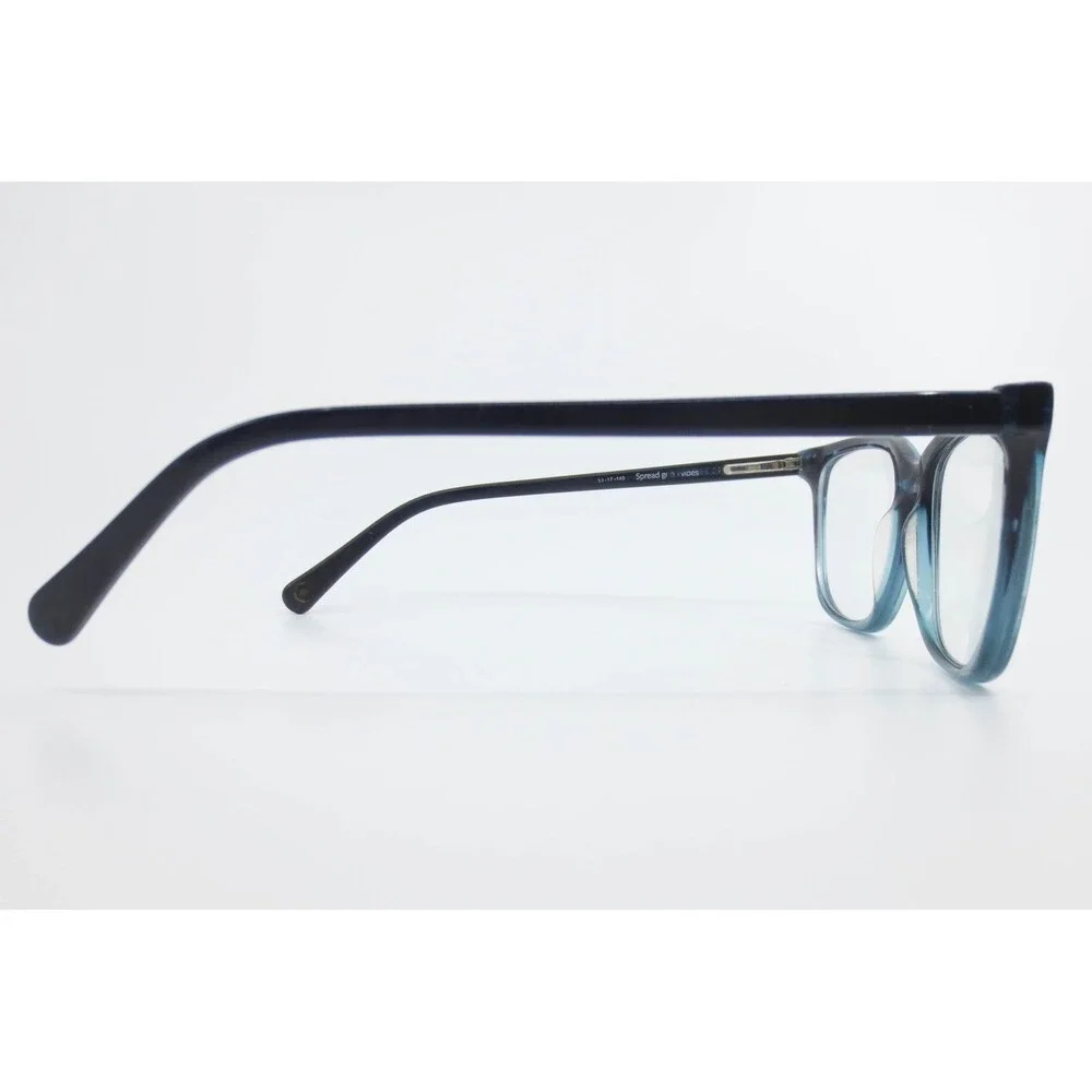 Life is Good LG Michelle Blue Gradient Square Eyeglasses Frames 53-17-140 39304